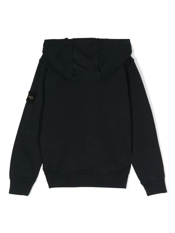 新発売 新商品 Stone Island Junior ジップアップ パーカー | ブルー | FARFETCH JP トップス