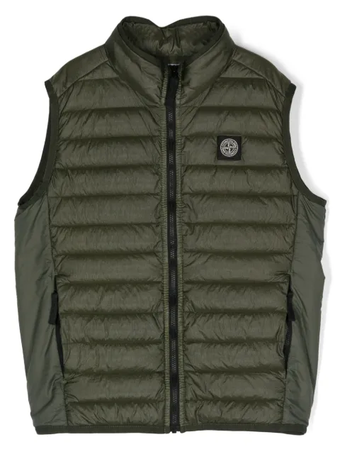 Stone Island Junior quilted padded gilet