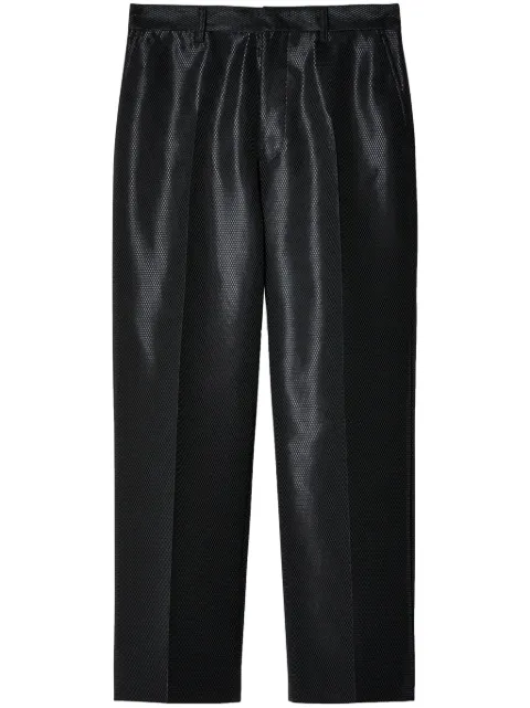 Junya Watanabe high-shine tailored trousers