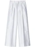 Junya Watanabe tailored satin trousers - White