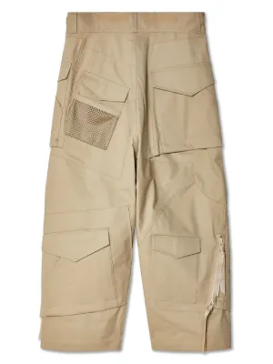 JUNYA WATANABE MAN カーゴパンツ ワイドパンツ 23AW Junya Watanabe MAN ワイド カーゴパンツ | ブラック | FARFETCH JP