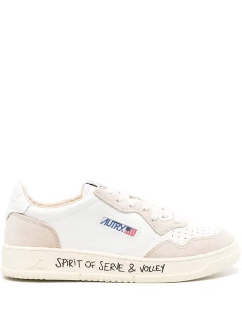 Autry baskets Medalist en cuir