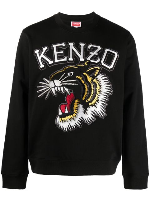 Kenzo Varsity Tiger cotton sweatshirt