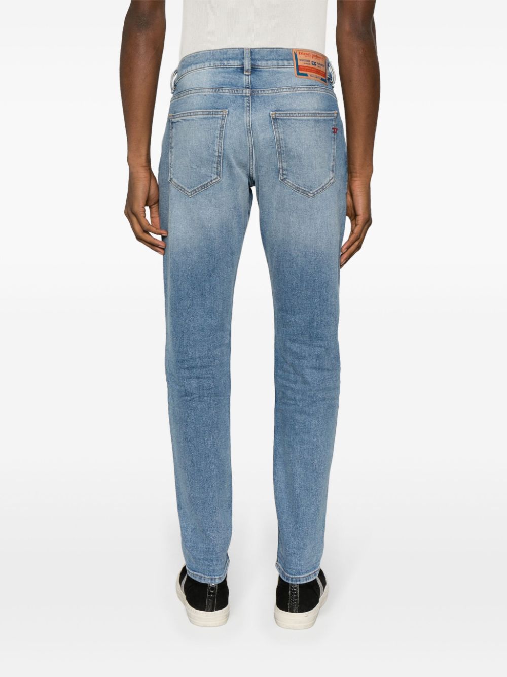 Shop Diesel 2019 D-strukt Skinny Jeans In Blau