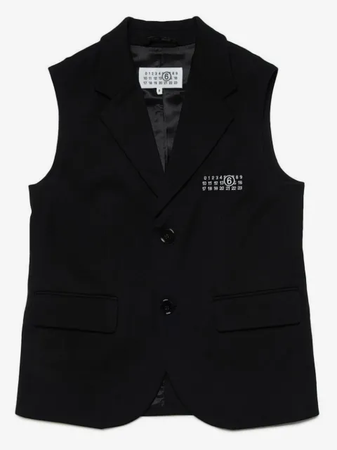 MM6 Maison Margiela Kids ロゴ トップ