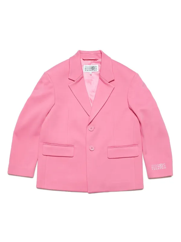 MM6 Maison Margiela Kids シングルジャケット | ピンク