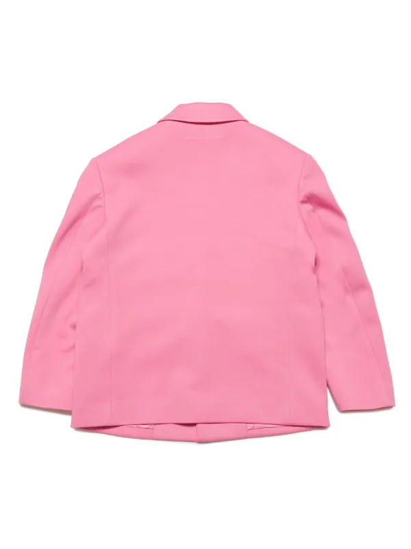 MM6 Maison Margiela Kids シングルジャケット | ピンク