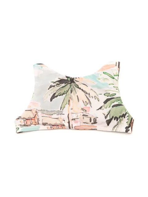 Lenny Niemeyer watercolour-effect bikini top