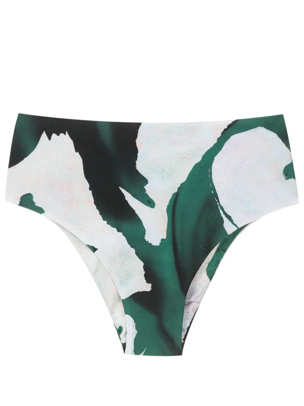 abstract-print bikini bottoms