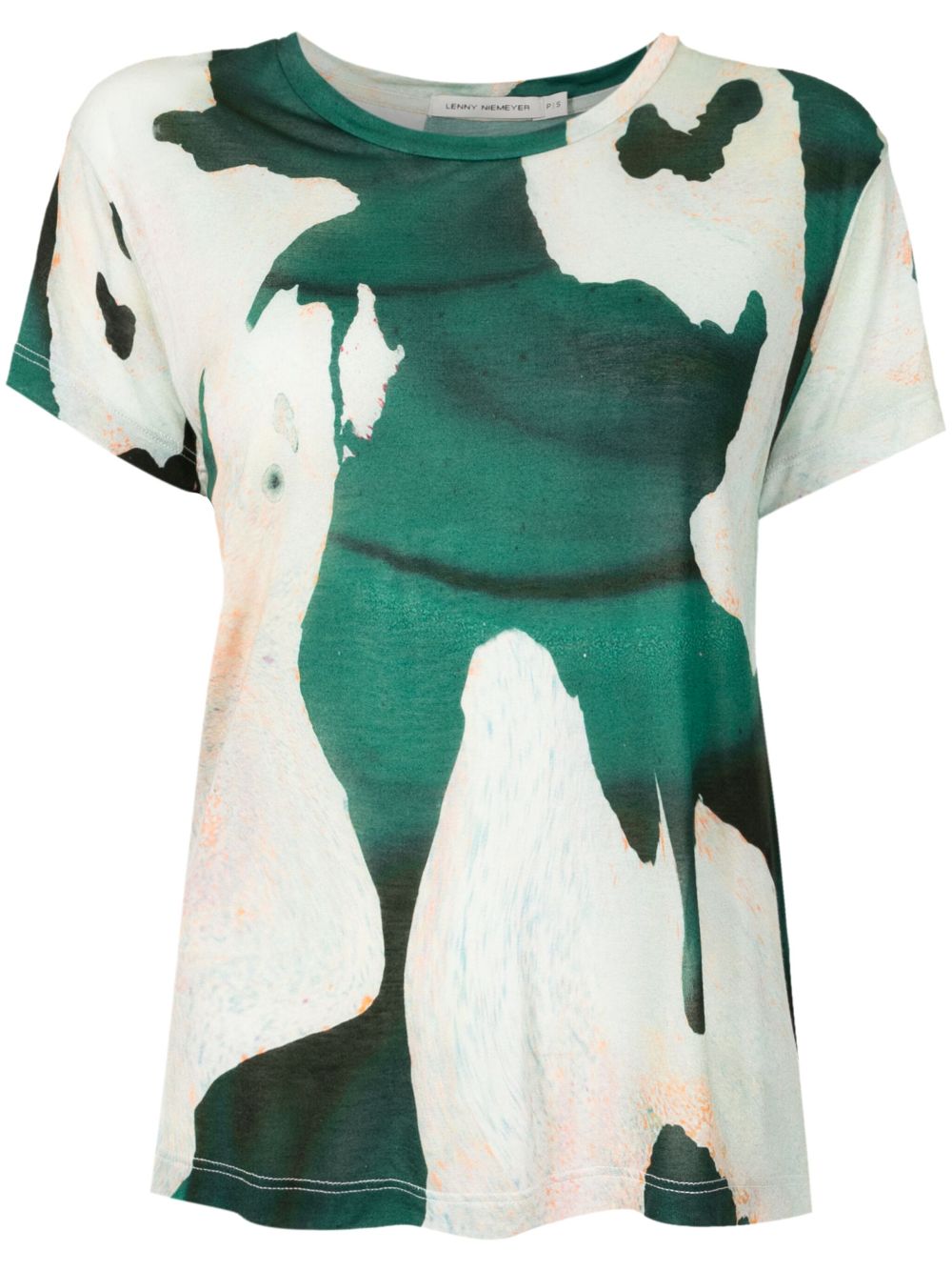 Lenny Niemeyer abstract-print T-shirt - Green