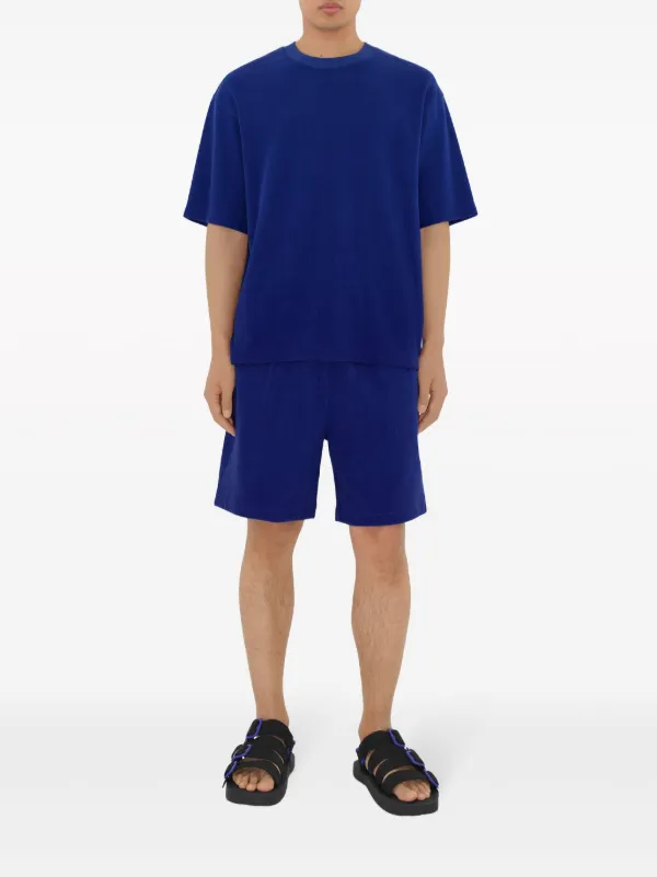 $660 Mens BURBERRY Nylon Strap Sandals Blue/Black 43 US 10 Burberry Nylon Strap Sandals | Black | FARFETCH main image 3