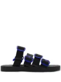 Burberry nylon strap sandals - Black