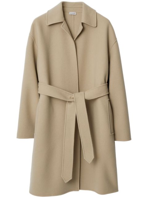 Burberry belted cashmere coat Women