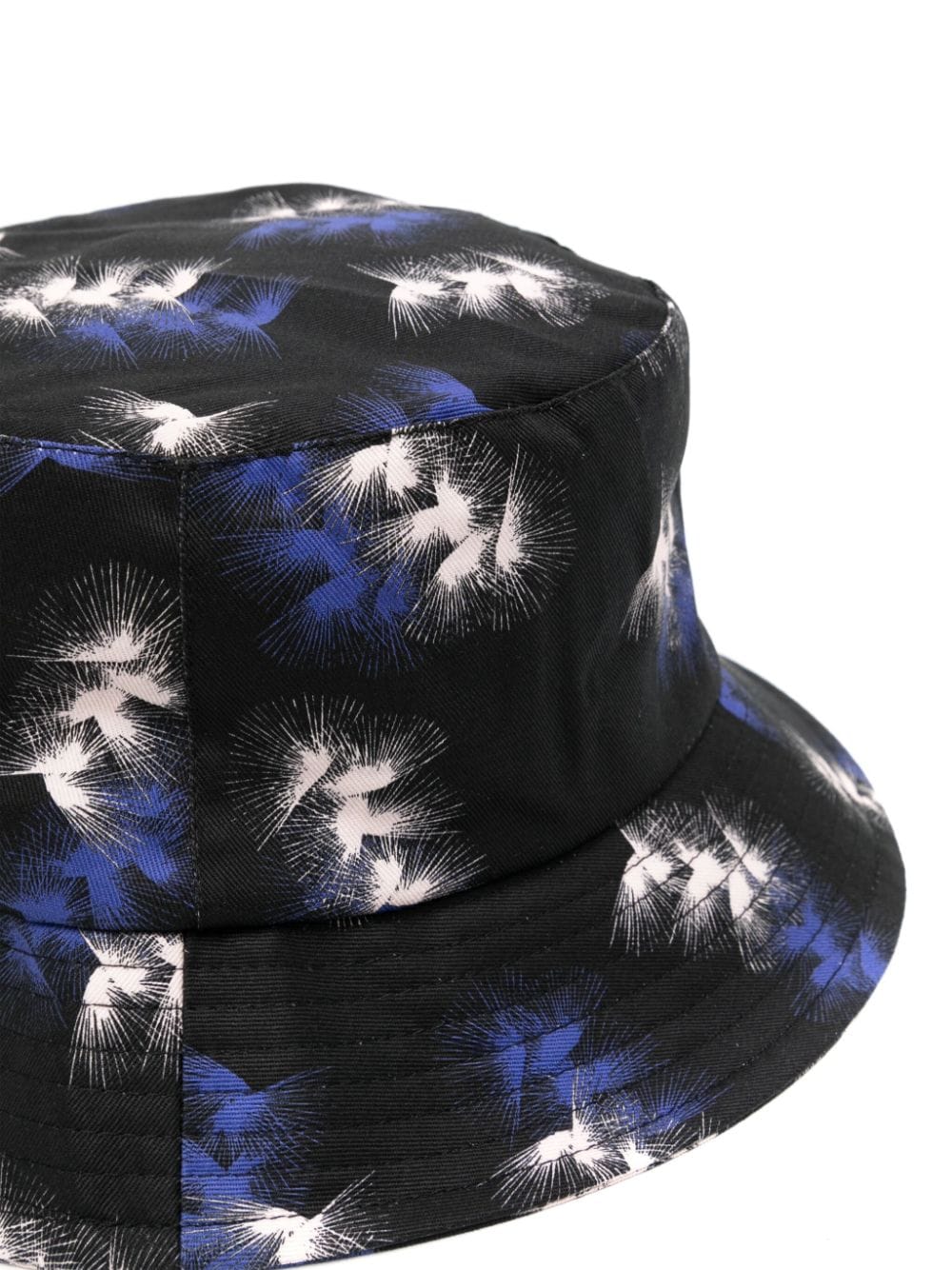 Shop Paul Smith Graphic-print Cotton Bucket Hat In Black