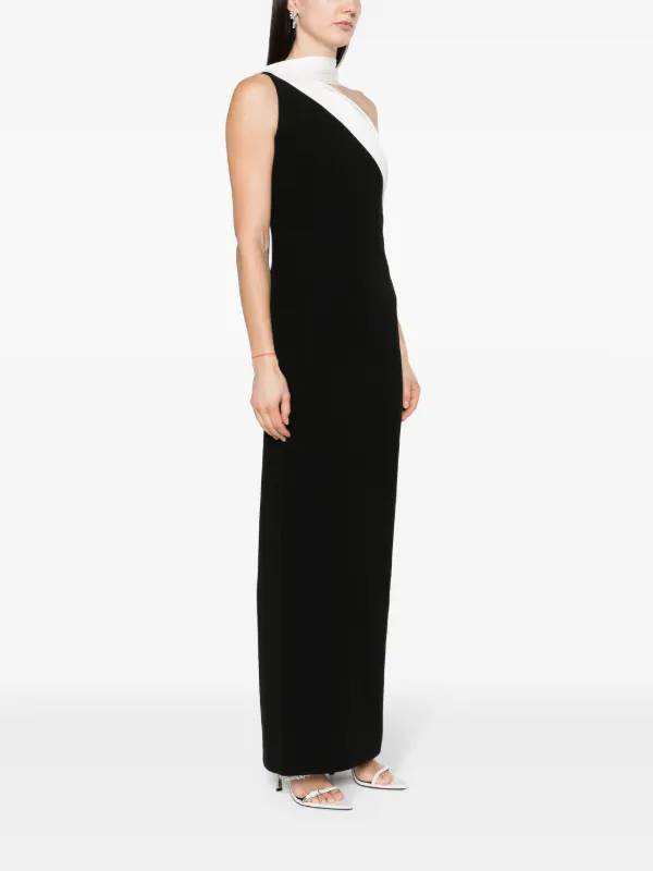 ワンピース Roland Mouret Pre Dresses Roland Mouret one-shoulder Cady Maxi Dress | Black | FARFETCH