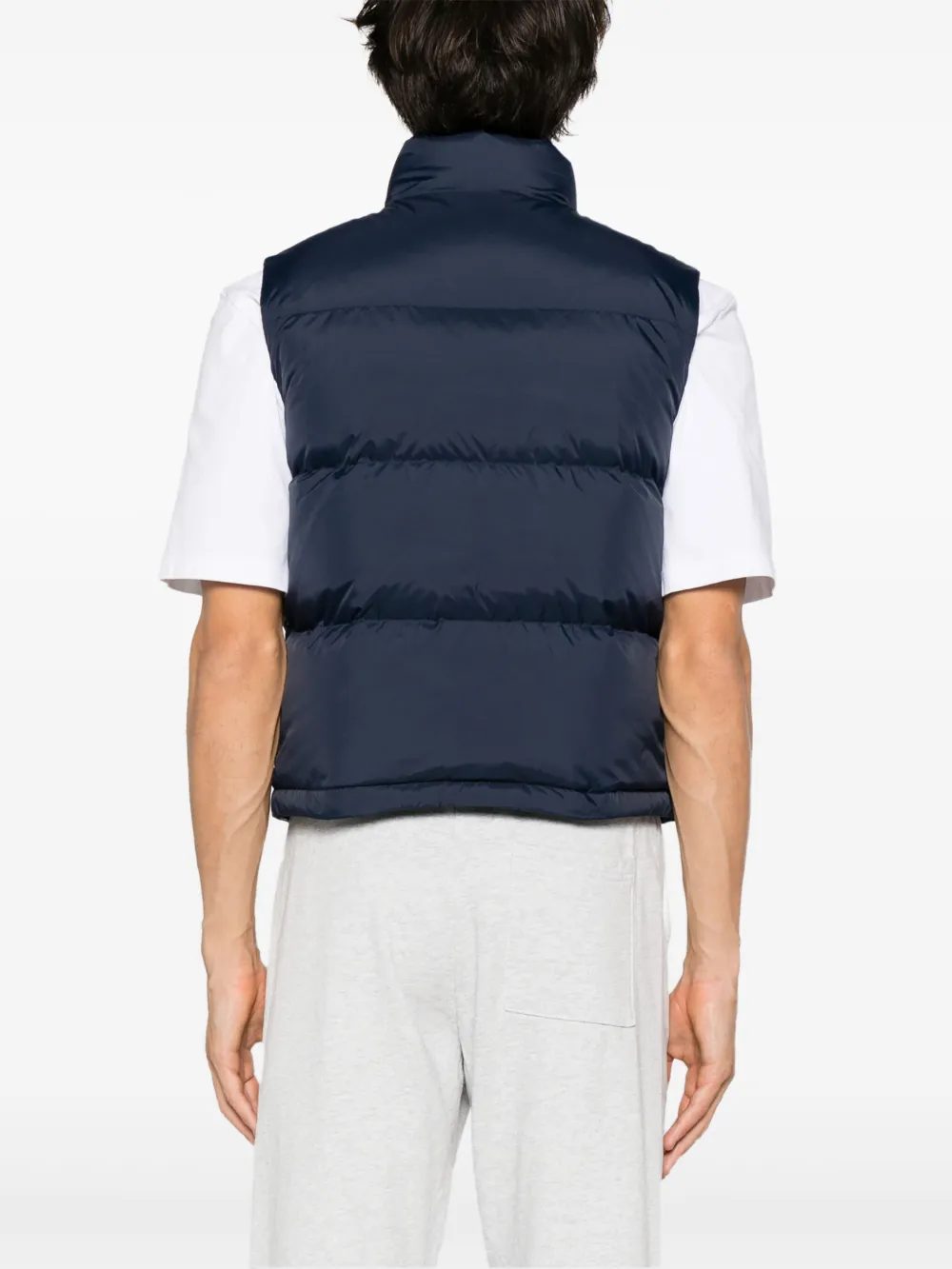 SPORTY AND RICH CROWN L.A. DOWN GILET 