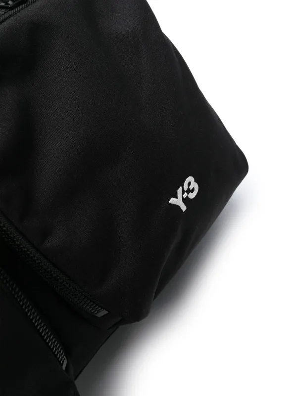 Y 3 logo embroidered Travel Bag Farfetch