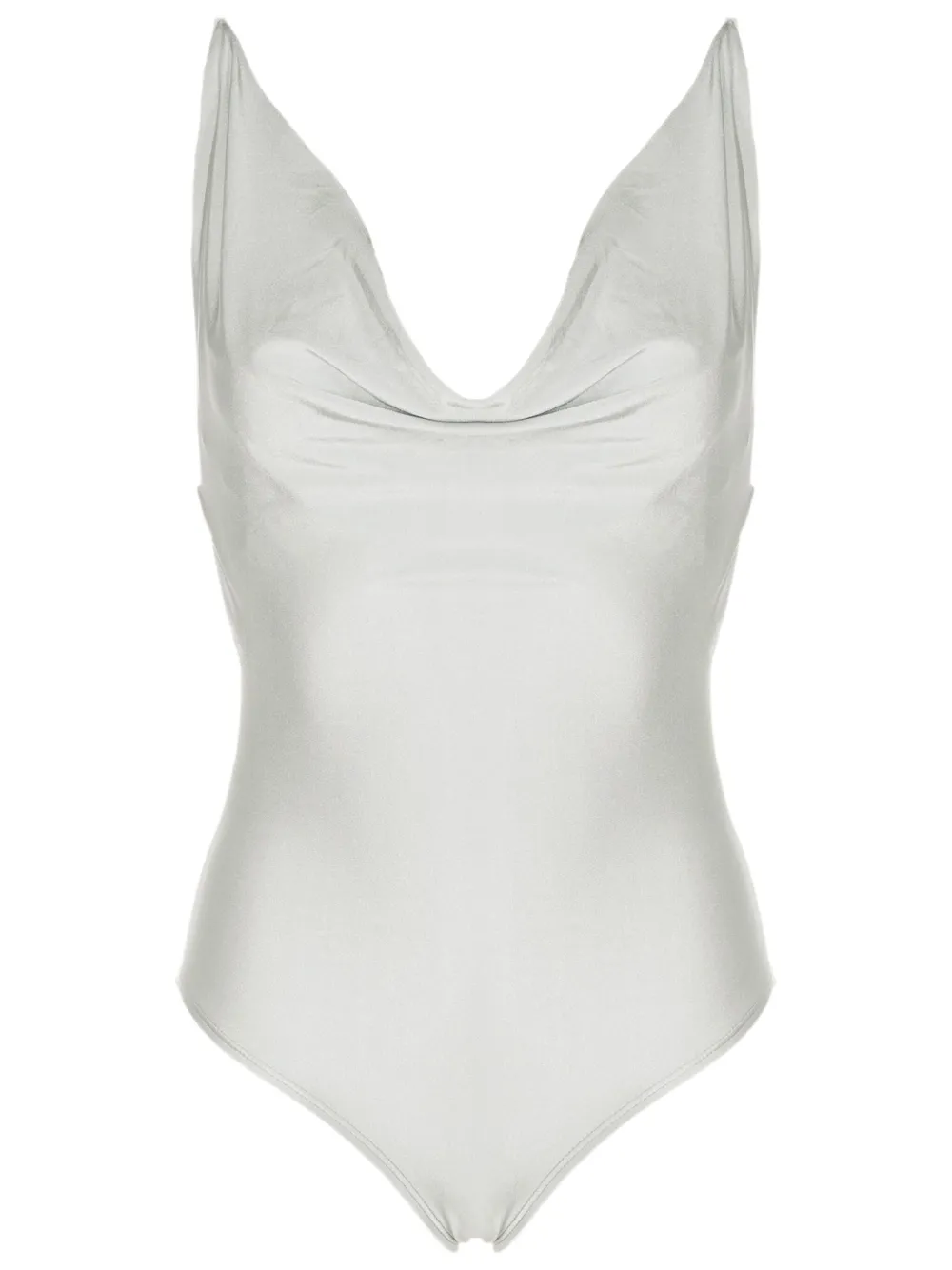 Lenny Niemeyer Costume intero scollo a cappuccio - Grigio