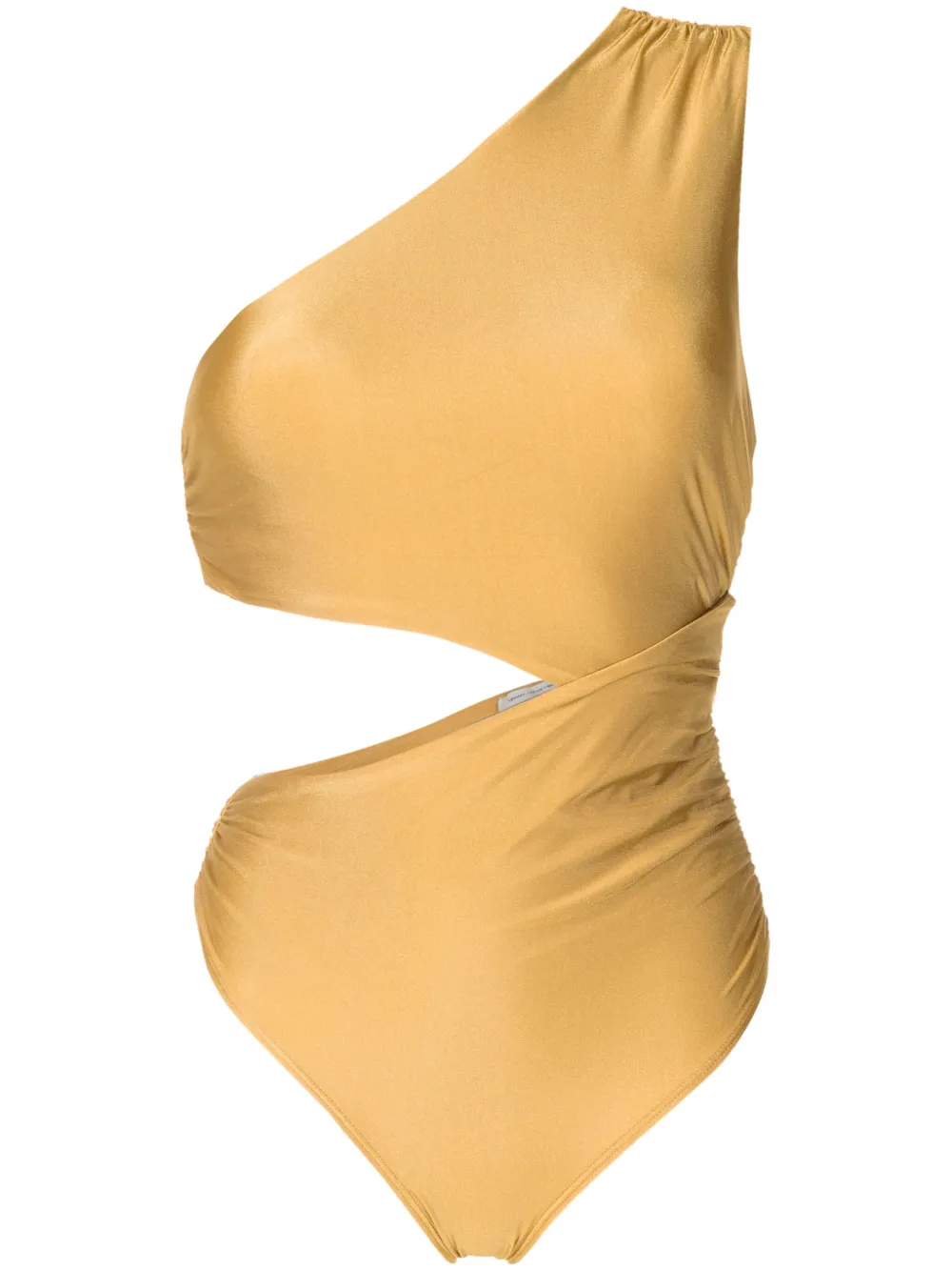 Lenny Niemeyer Asymmetrischer Badeanzug - Gelb