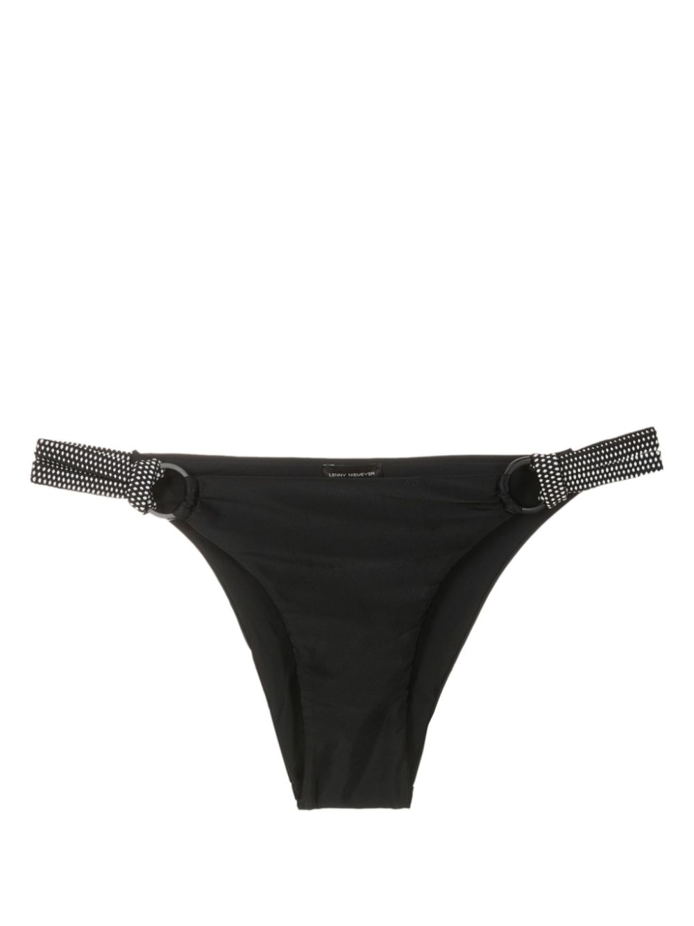 Lenny Niemeyer graphic-print bikini bottoms - Black