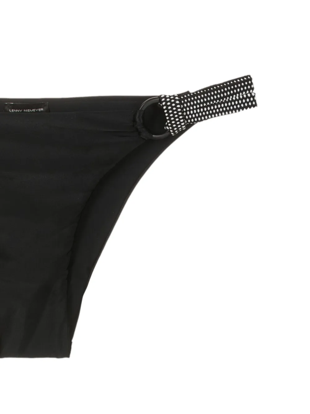 Lenny Niemeyer Graphic-print Bikini Bottoms In Black