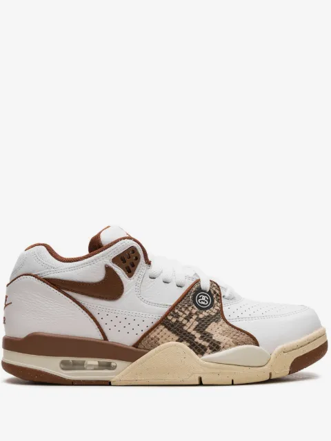 Nike x Stussy Air Flight 89 "Pecan Fossil" スニーカー