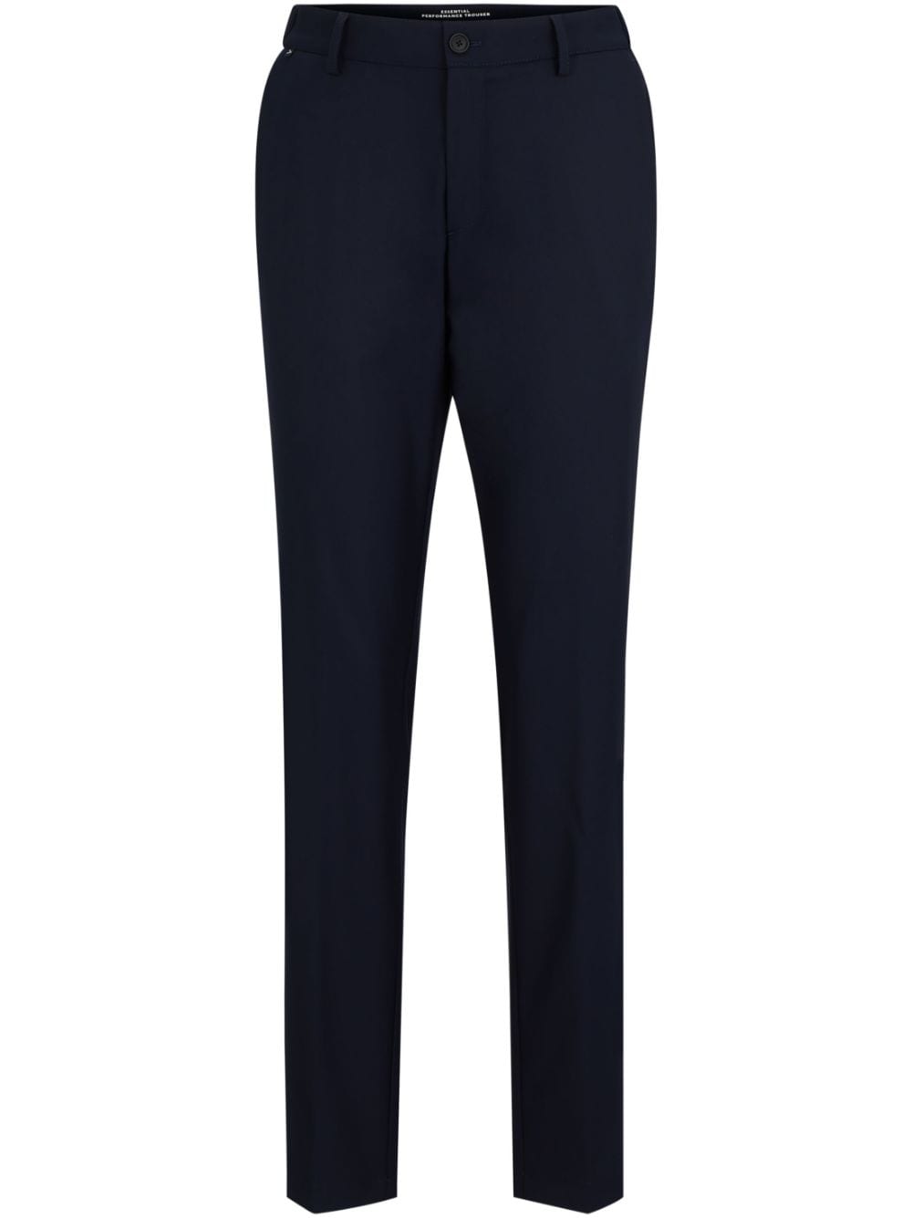 Hugo Boss Tailored Slim-cut Trousers In Blue
