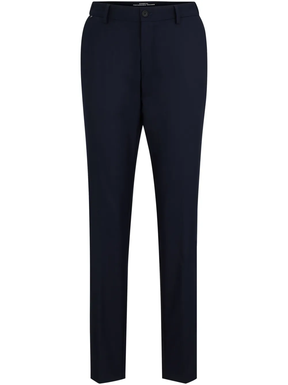 Hugo Boss Tailored Slim-cut Trousers In Blue