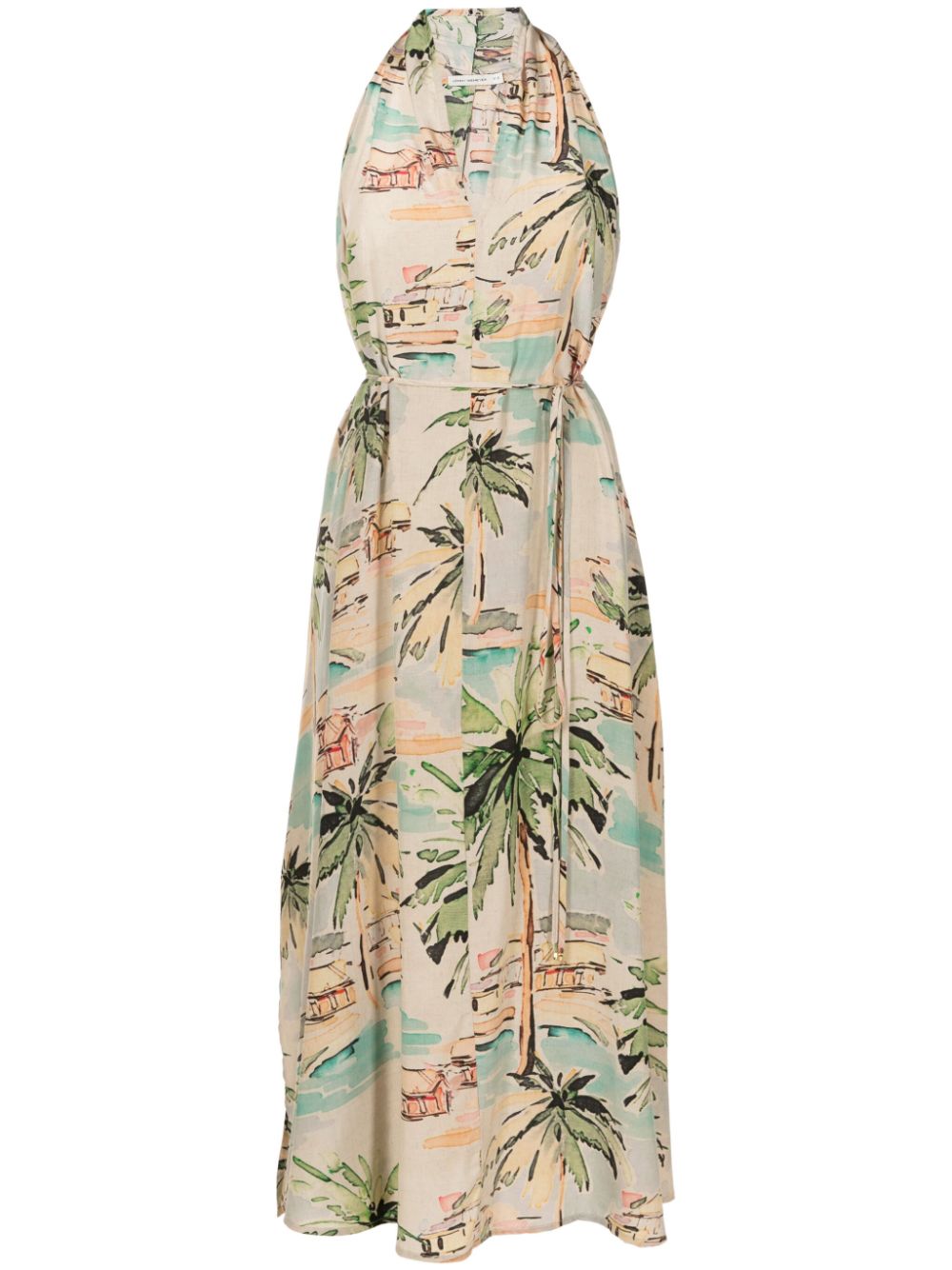 Lenny Niemeyer Lenco silk midi dress - Multicolour