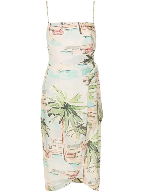 Lenny Niemeyer vestido midi Pareo