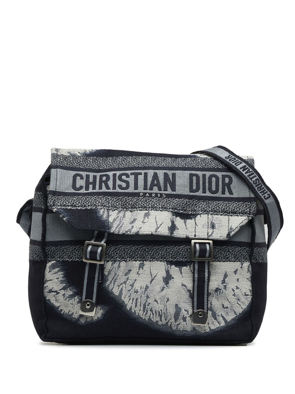 Pre-owned Dior 2020  Camp Shoulder Bag In Blue