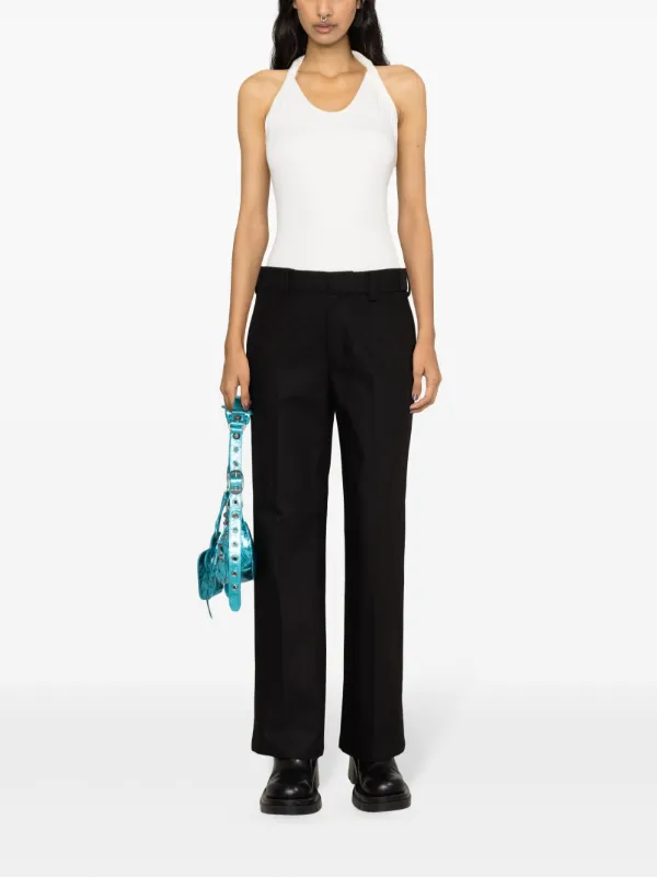 パンツ ALEXANDER WANG Women Straight Pants 4CC1244349 020A BLACK M039282-Layered-track-pants-
