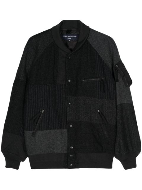 Comme des Garcons Homme panelled bomber jacket Men