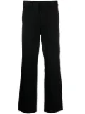 Helmut Lang Utility high-waisted wide-leg trousers - Black