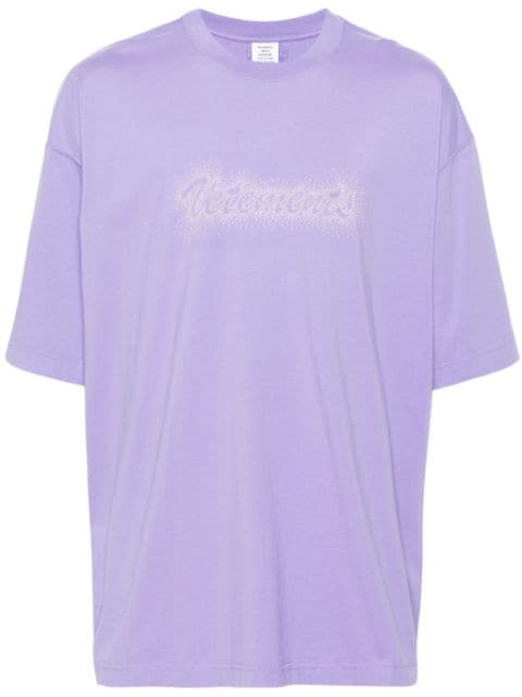 VETEMENTS stud-embellished cotton T-shirt