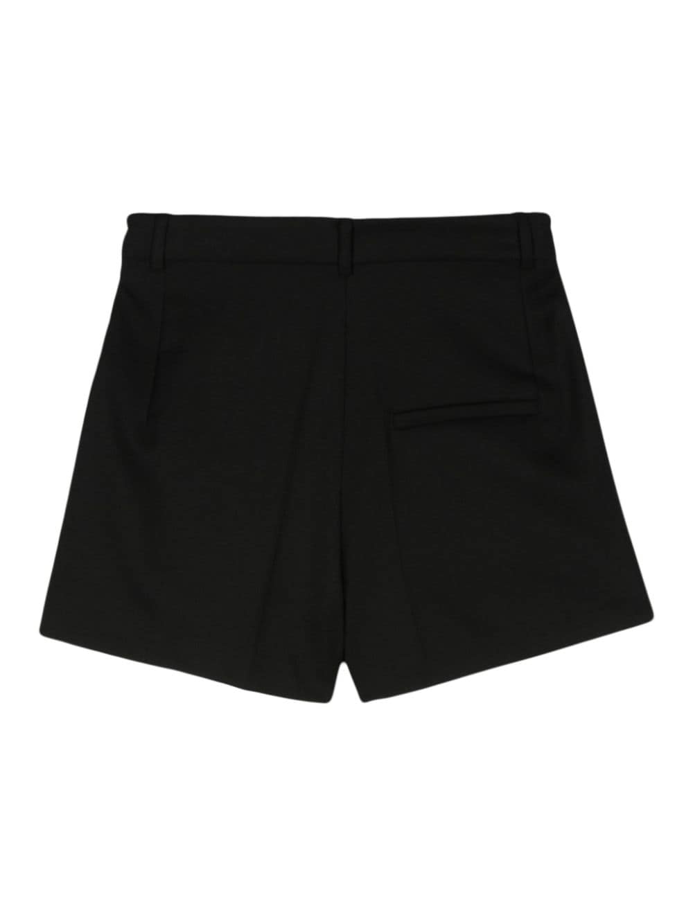 Shop Low Classic Low-waist Tailored Shorts In Black