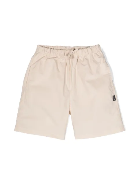 MSGM Kids Parachute cotton bermuda shorts