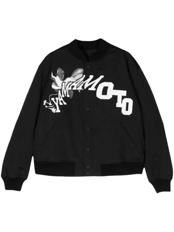 Y-3 Team ボンバージャケット | ブラック | FARFETCH JP
