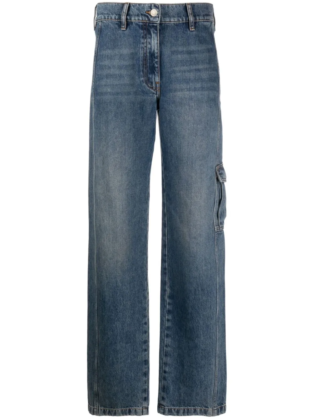 Iro Nerina High-rise Straight-leg Jeans In Blue