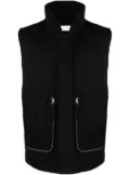 Helmut Lang Astro padded gilet - Black