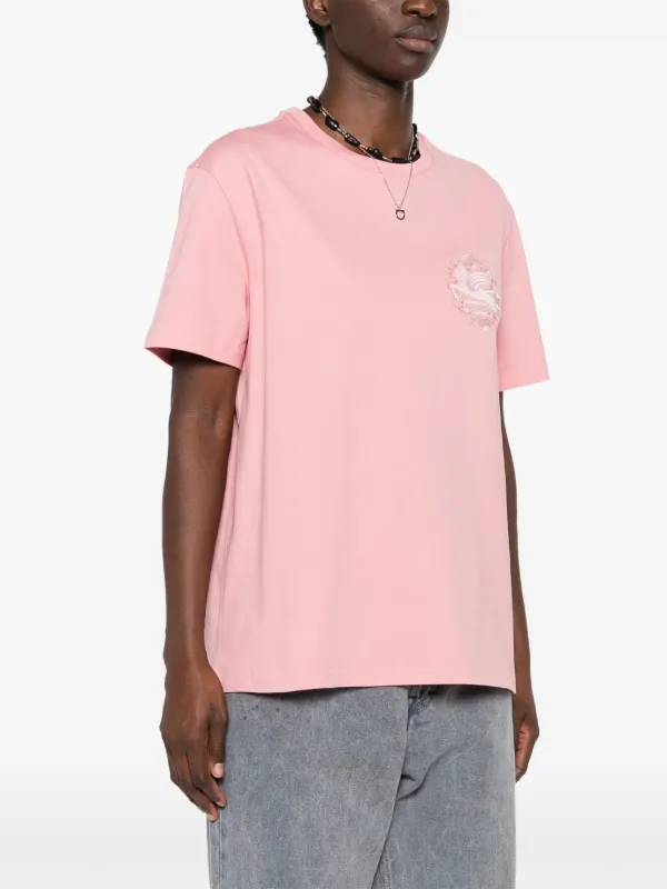 ETRO エトロ ペガソ Tシャツ ETRO Pegaso Tシャツ | ブルー | FARFETCH JP