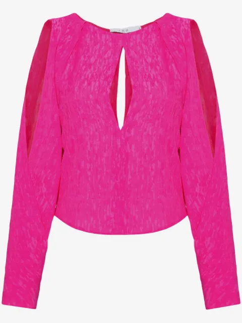 IRO Maurita plissé blouse