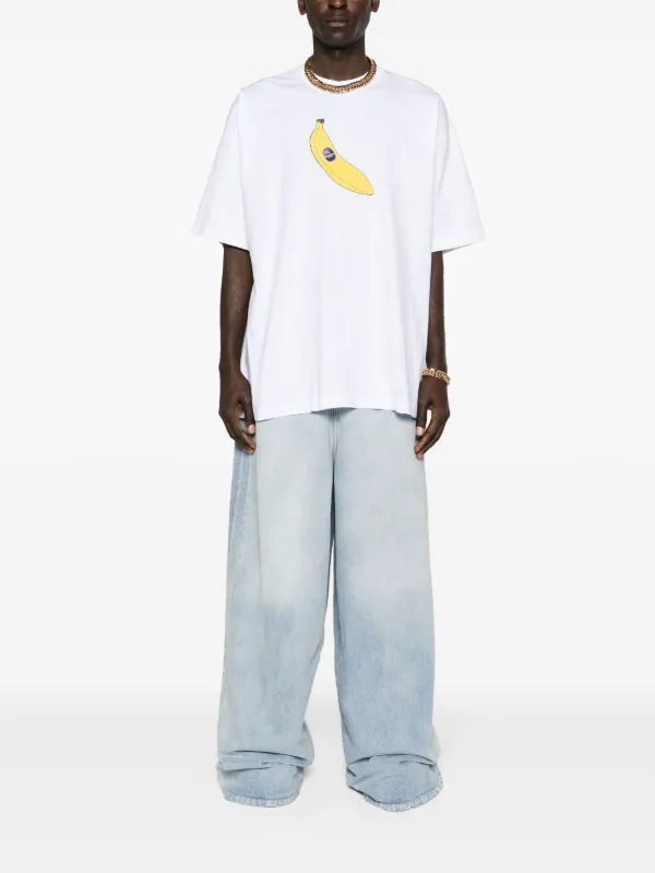 VETEMENTS Destroyed wide-leg Jeans | Blue | FARFETCH VETEMENTS Destroyed wide-leg Jeans | Blue | FARFETCH