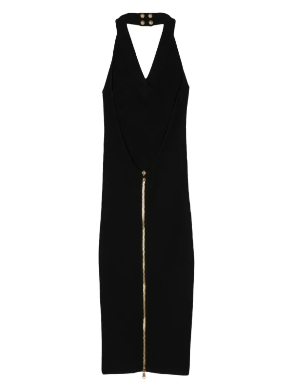 BALMAIN バルマン 「ホルターネック」ドレス Balmain ホルターネック ドレス | ブラック | FARFETCH JP