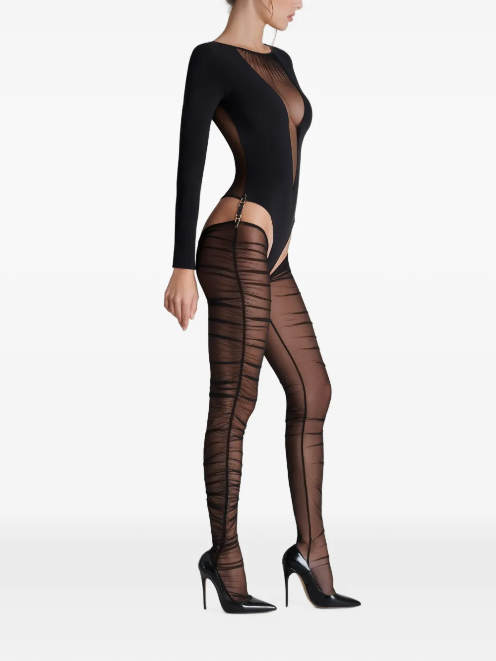 Maison Close Nuit Fauve kousen Zwart