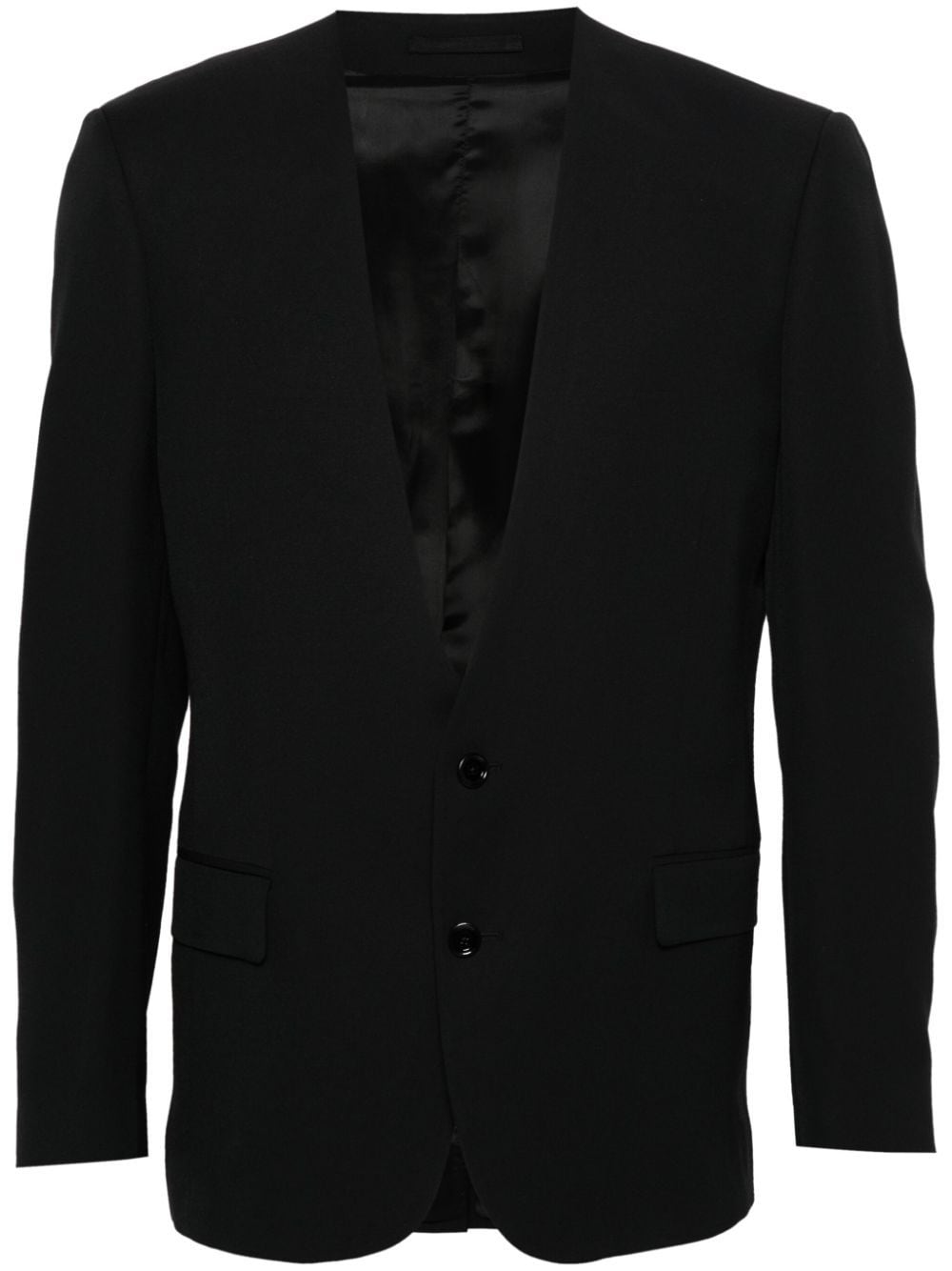 Lardini Single-breasted Blazer In Black
