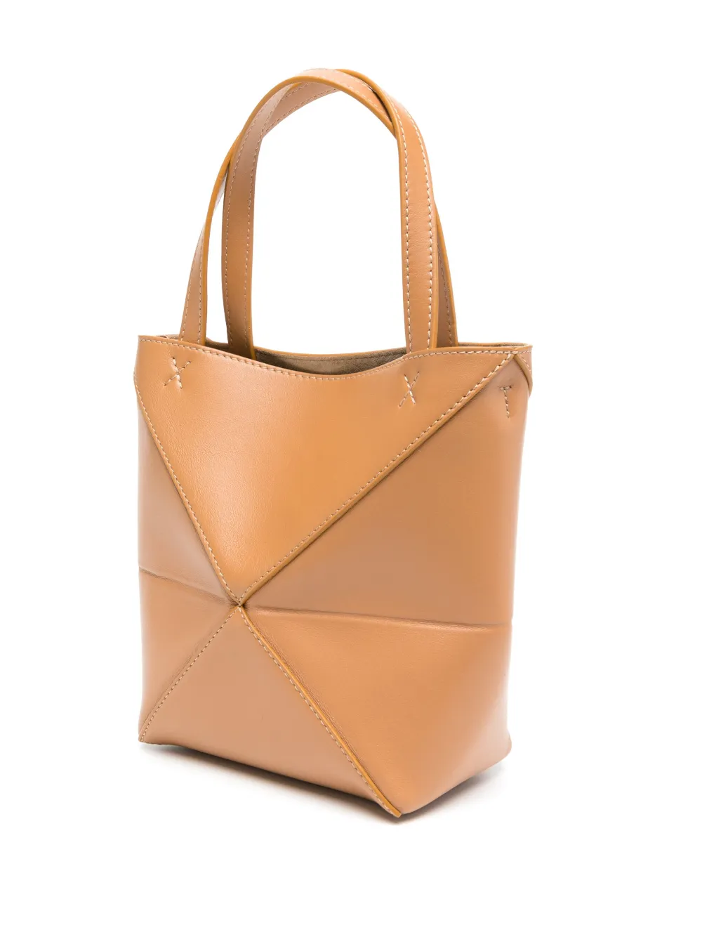  Loewe Borsa Tote Puzzle Mini - Marrone 