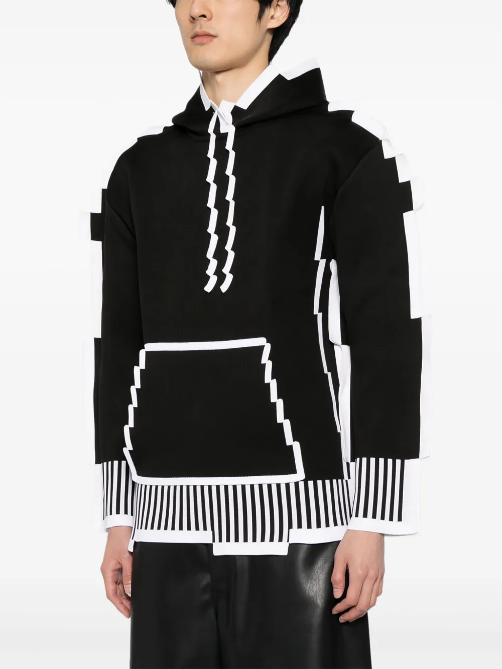LOEWE Hoodie met logoprint Zwart