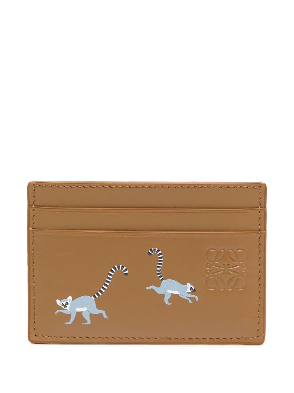 Loewe X Suna Fujita Lemur Leather Card Holder