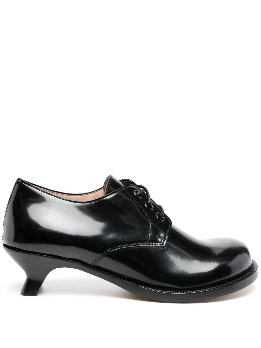 LOEWE Campo 40mm leather brogues Black